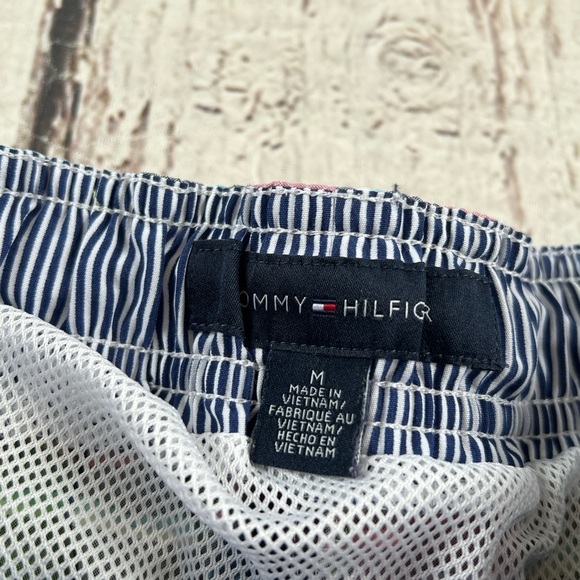 Tommy Hilfiger Plaid Swim Trunks Mens Board Shorts Swimwear Swim Trunks - Picture 11 of 11